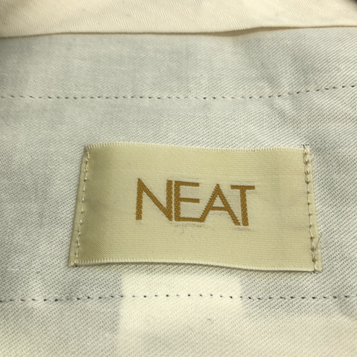NEAT / ニート LINEN H CHECK WIDE TYPE1 チェック リネン ワイドパンツ