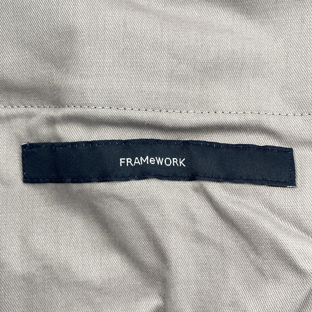 Framework / フレームワーク ウォッシャブルTWタックワイドパンツ