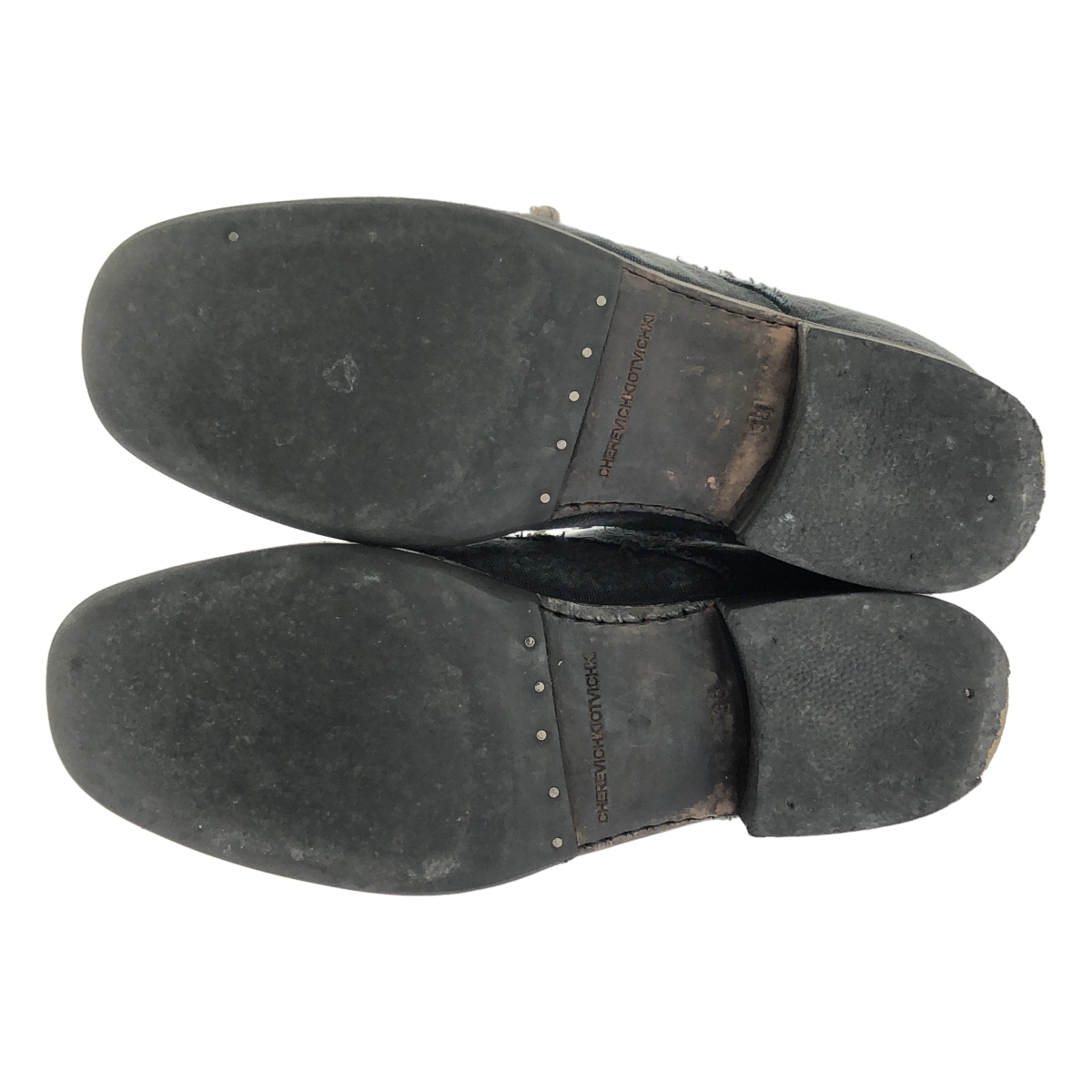 Cherevichkiotvichki / チェレビチキオビチキ レッグカバー レースアップシューズ