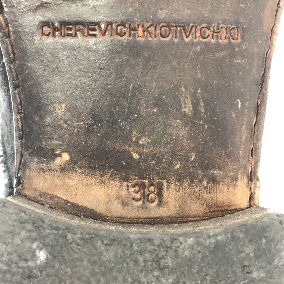 Cherevichkiotvichki / チェレビチキオビチキ レッグカバー レースアップシューズ