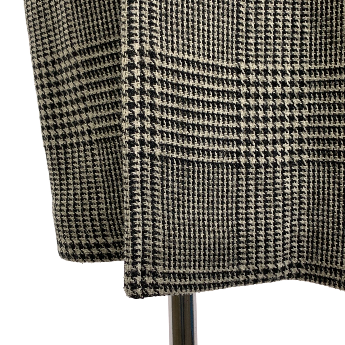 その他 LARA CHECK COAT ウール チェック ベルテッドコート