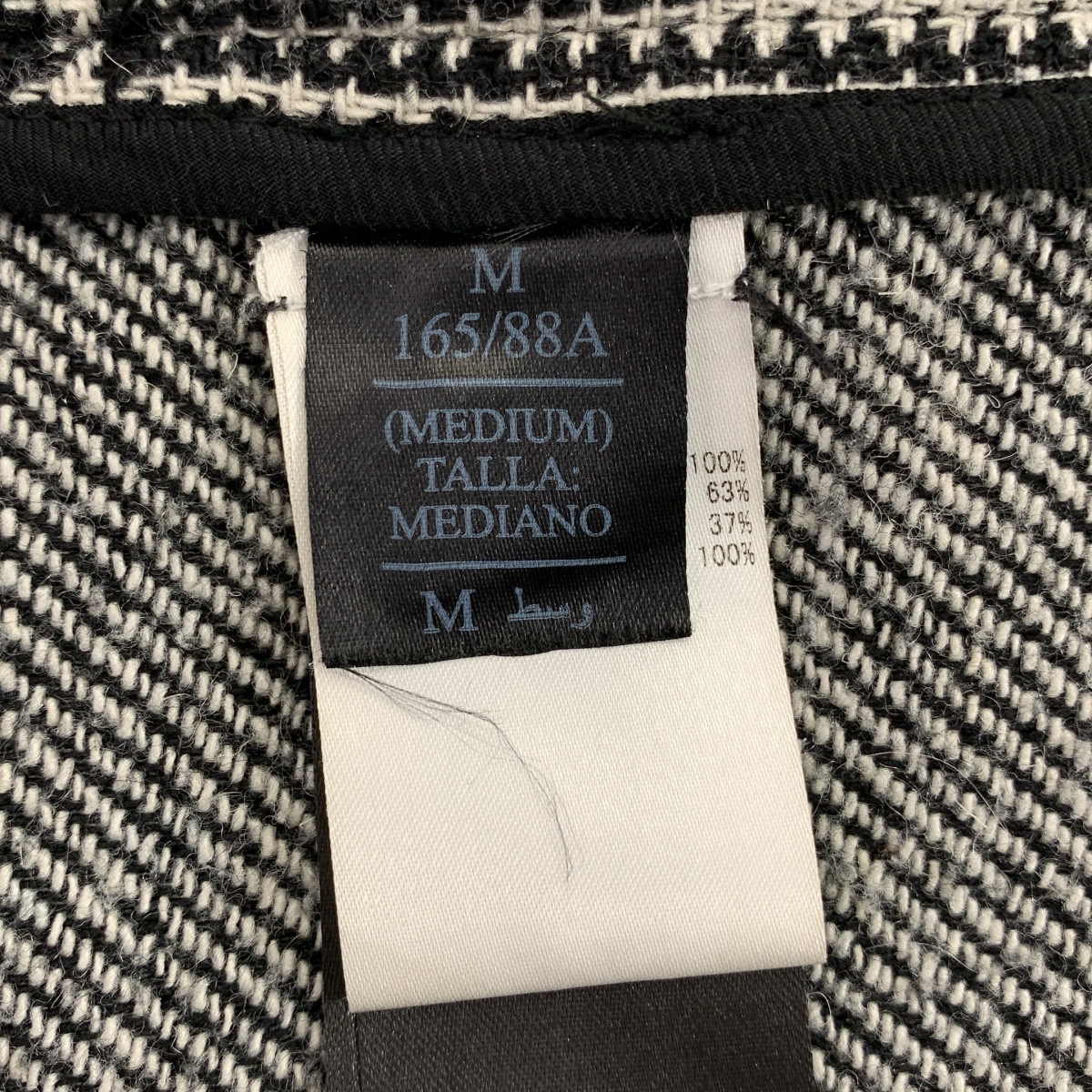 その他 LARA CHECK COAT ウール チェック ベルテッドコート