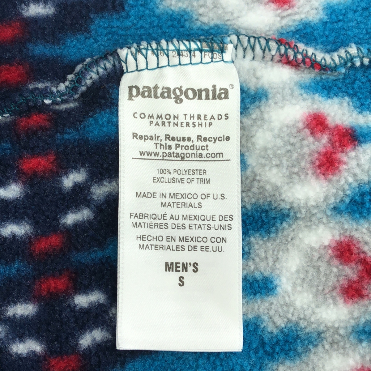 Patagonia / パタゴニア Men's Synchilla Snap-T Pullover フリースジャケット