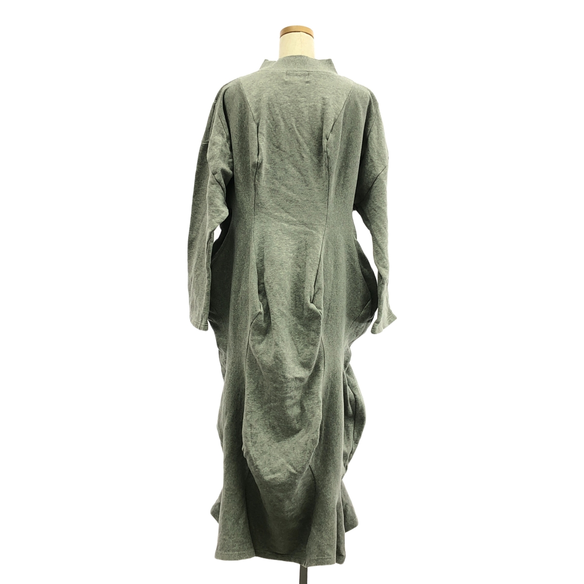 その他 ウェーブ 切替 スウェット ワンピース