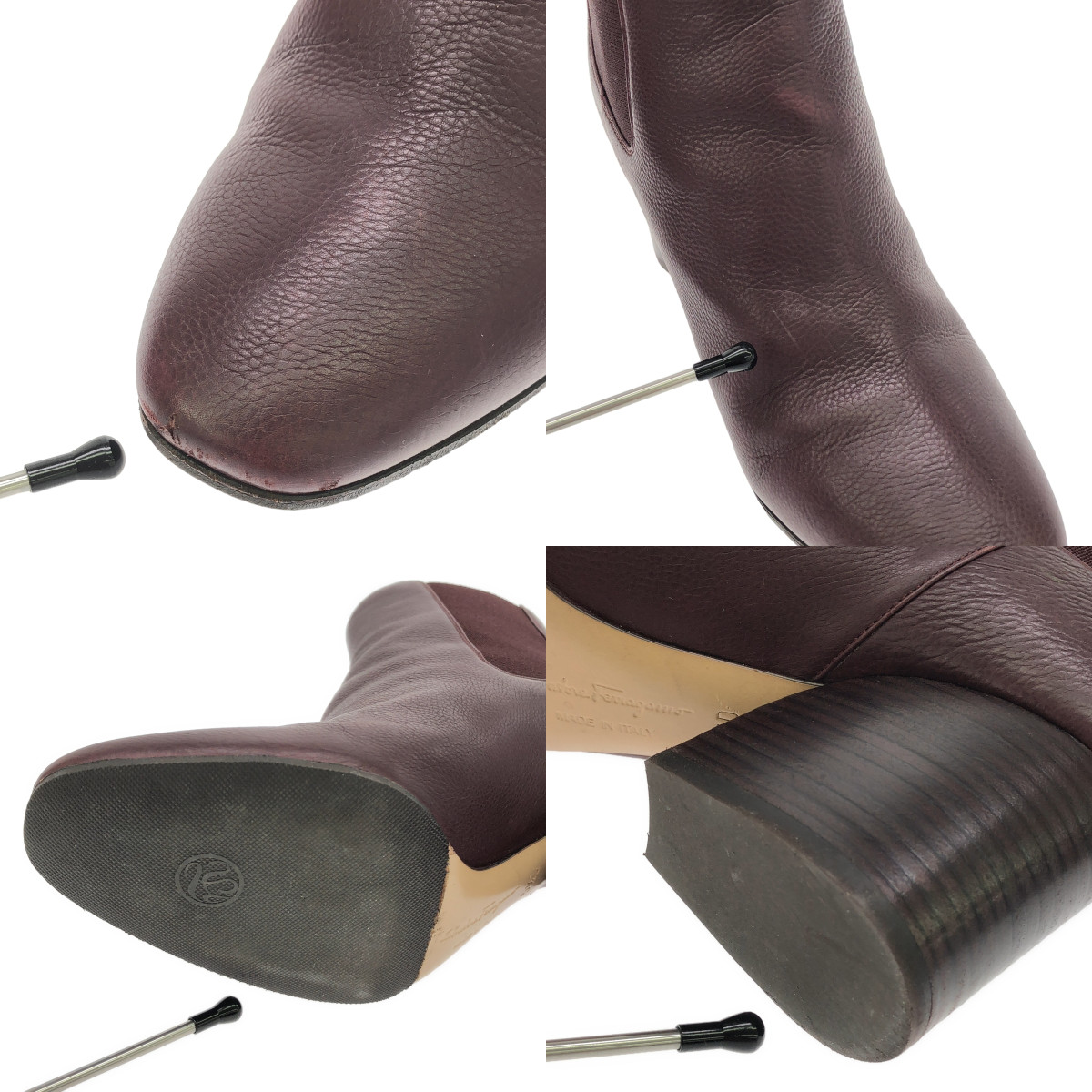 Salvatore Ferragamo / サルヴァトーレフェラガモ NIURI C / サイドゴア ショートブーツ