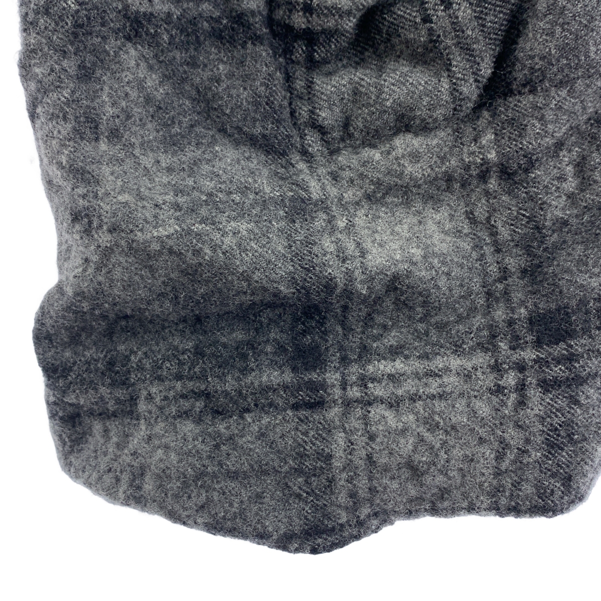 DANIELA GREGIS / ダニエラグレジス ウール × カシミヤ リバーシブル 縮絨 ノーカラー ジャケット