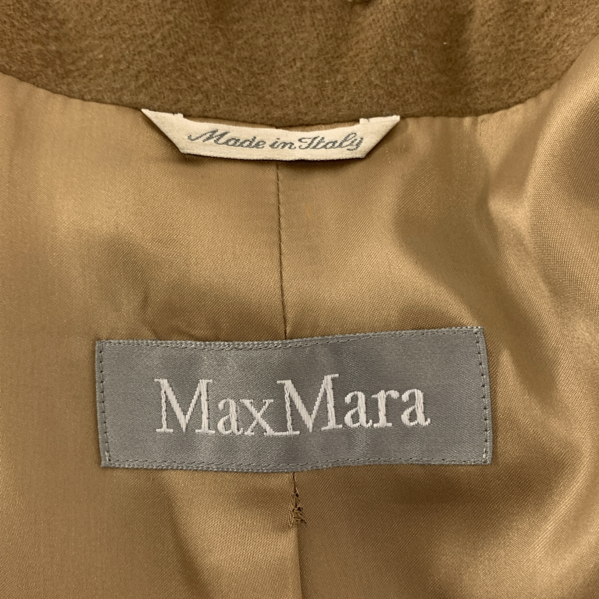 Max Mara / マックスマーラ ウール フーデッド コート