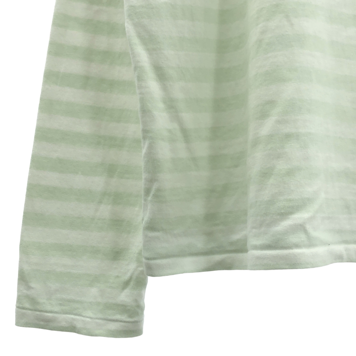 veritecoeur / ヴェリテクール ボーダー長袖オーバーサイズカットソー