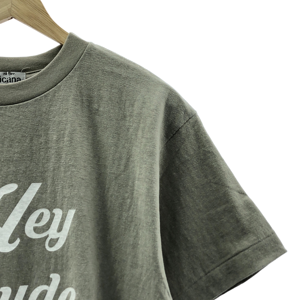 Deuxieme Classe / ドゥーズィエムクラス AMERICANA 別注 Hey Dude ロゴ クルーネックカットソー