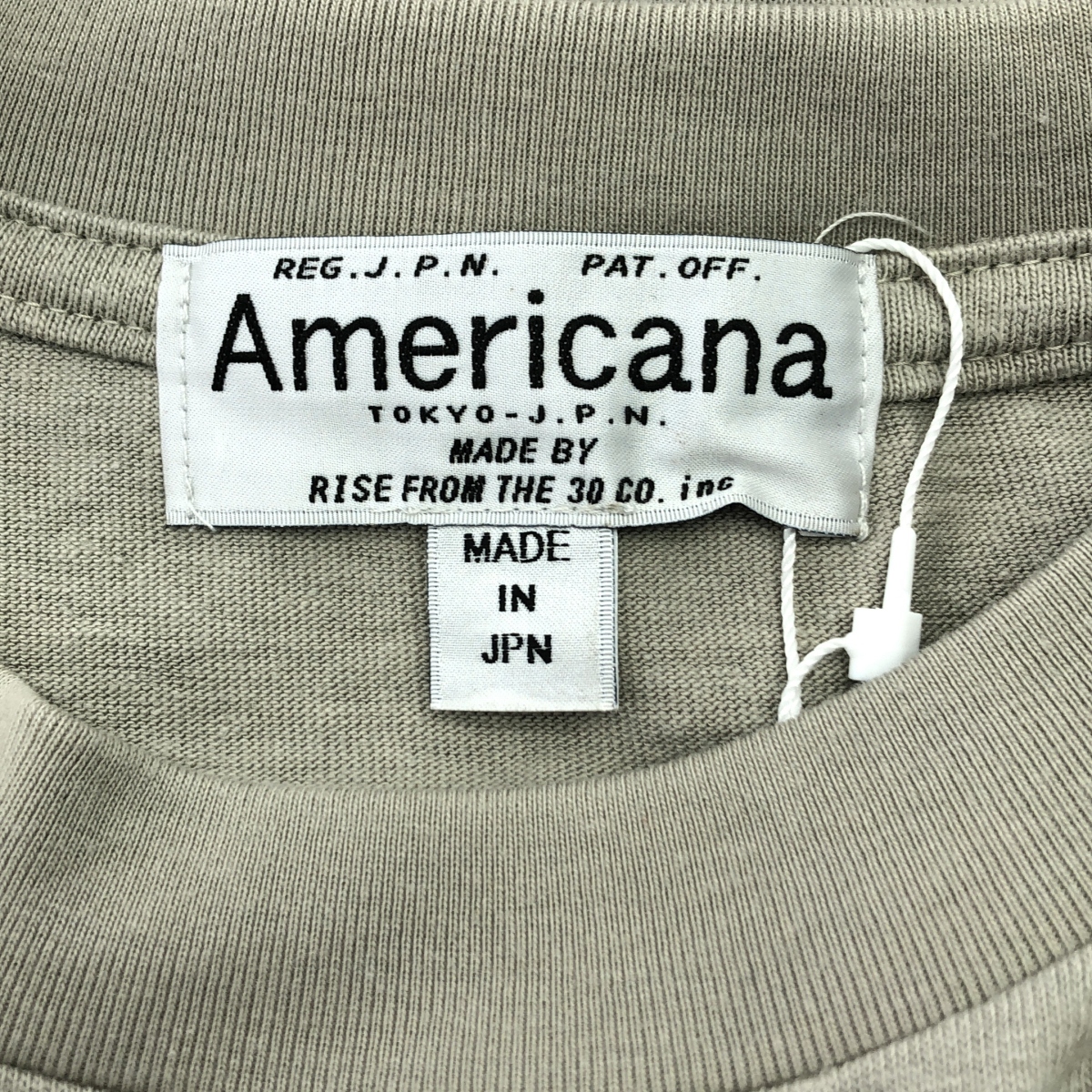 Deuxieme Classe / ドゥーズィエムクラス AMERICANA 別注 Hey Dude ロゴ クルーネックカットソー