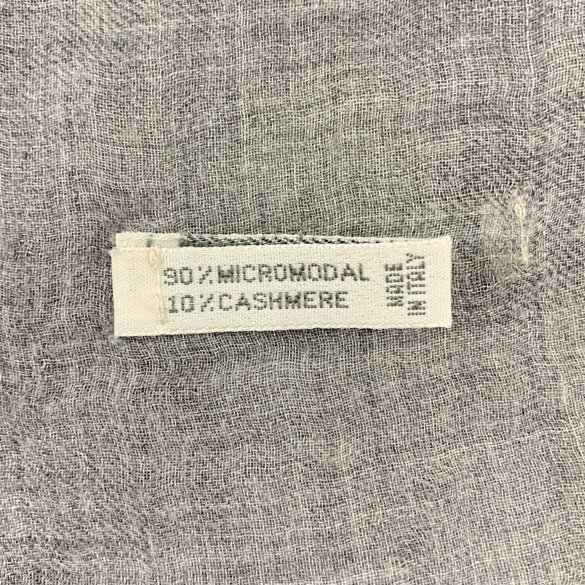 FALIERO SARTI / ファリエロサルティ カシミヤ混 フリンジ 大判 ストール