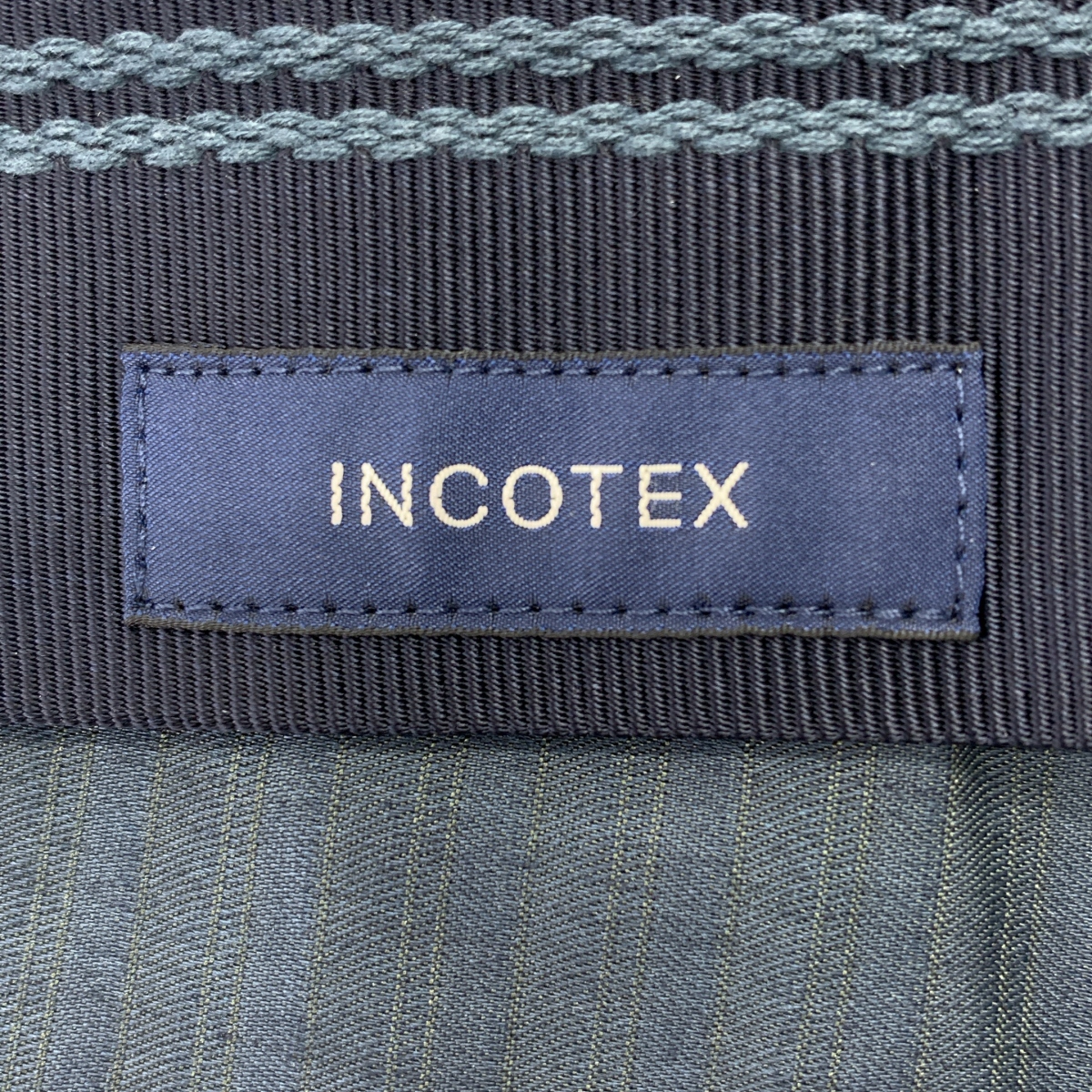 INCOTEX / インコテックス Super 100s / タック スラックス パンツ