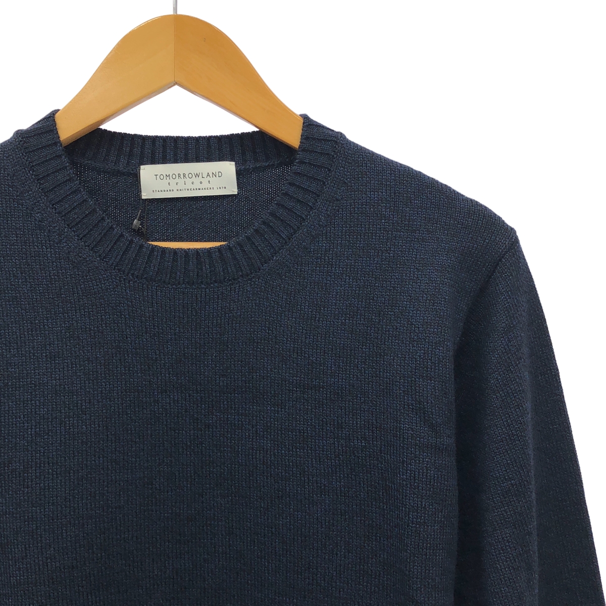 TOMORROWLAND tricot / トゥモローランドトリコ メリノベーシック クルーネックプルオーバー ニット