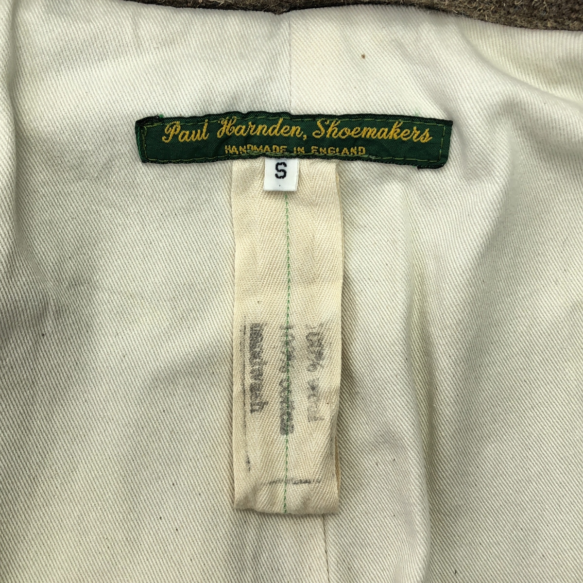 Paul Harnden / ポールハーデン Womens long Mac / ツイード ロング マック コート