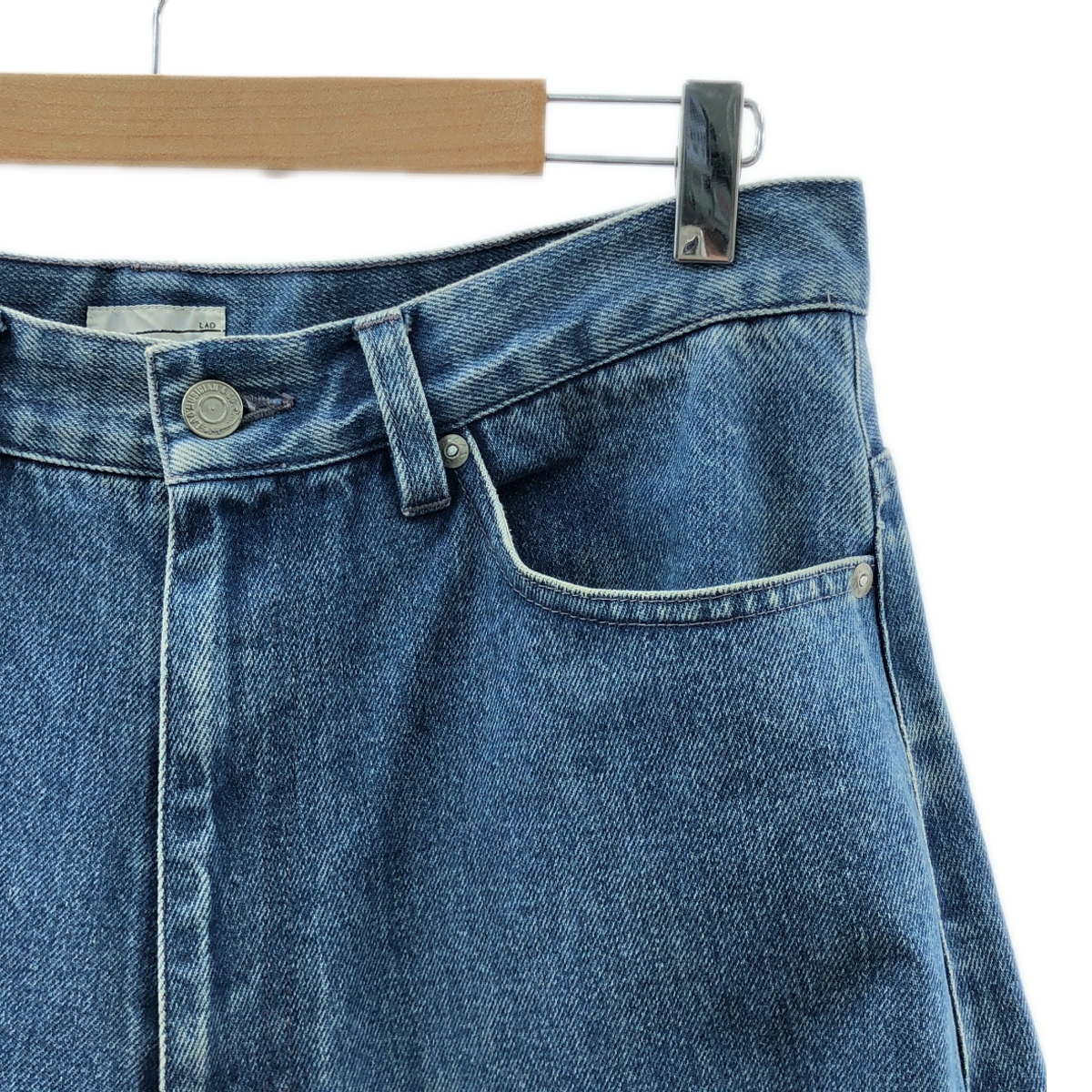 LAD MUSICIAN / ラッドミュージシャン ワイド バルーン デニムパンツ