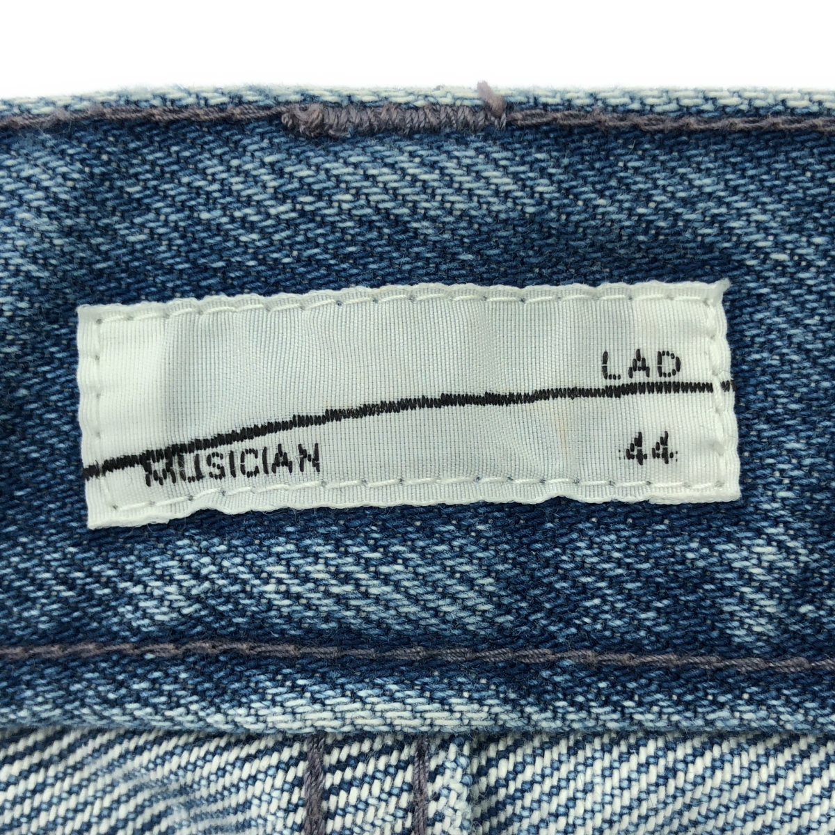 LAD MUSICIAN / ラッドミュージシャン ワイド バルーン デニムパンツ