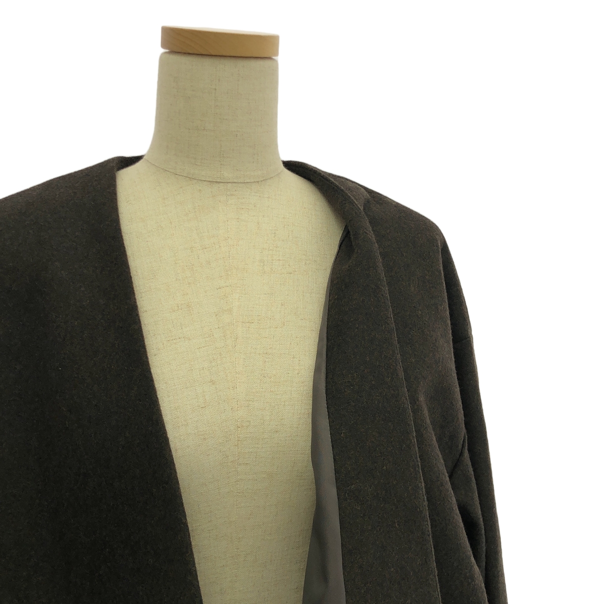 ETRE TOKYO / エトレトウキョウ ワイドスリーブ ノーカラー ジャケット