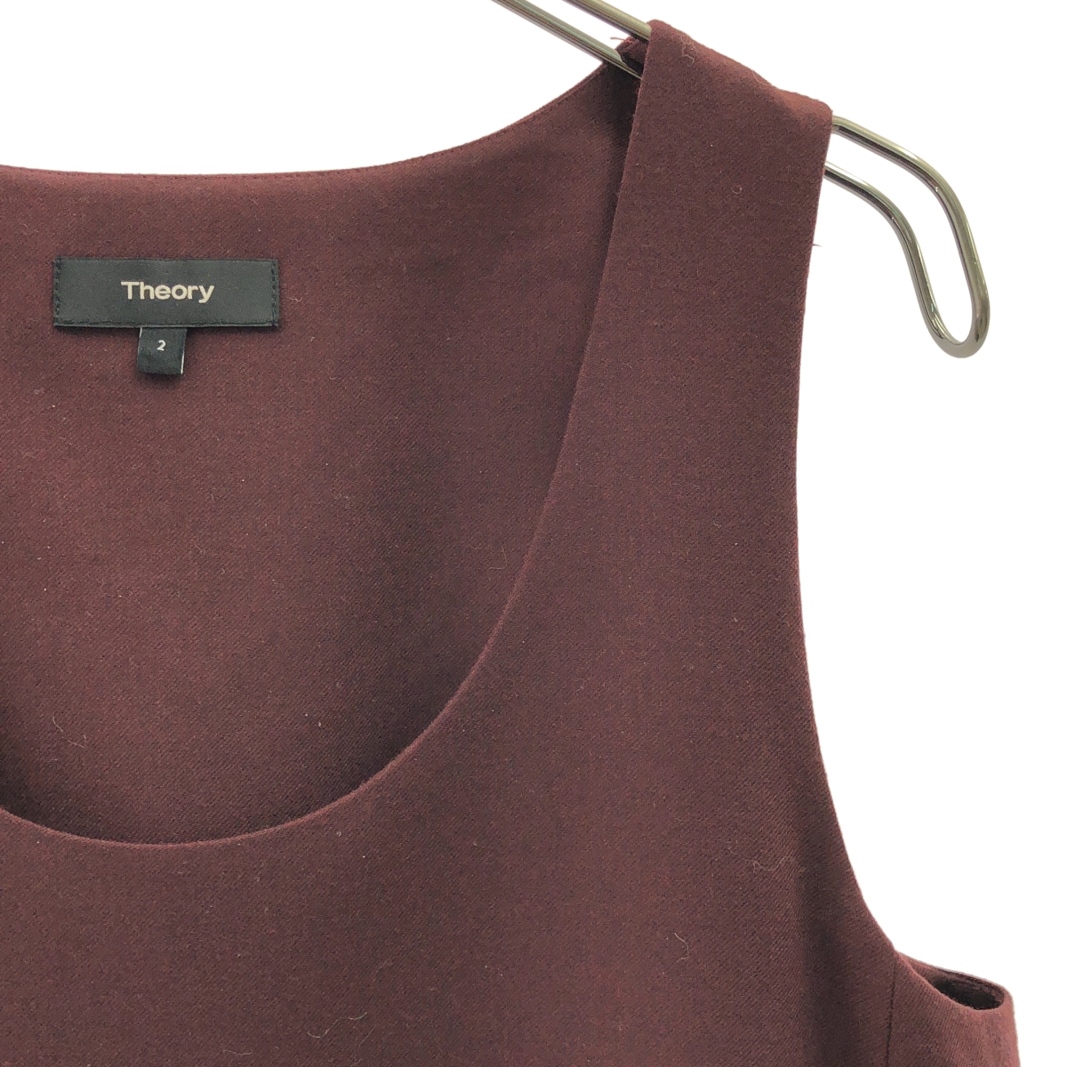 theory / セオリー サイドジップ ノースリーブ ワンピース