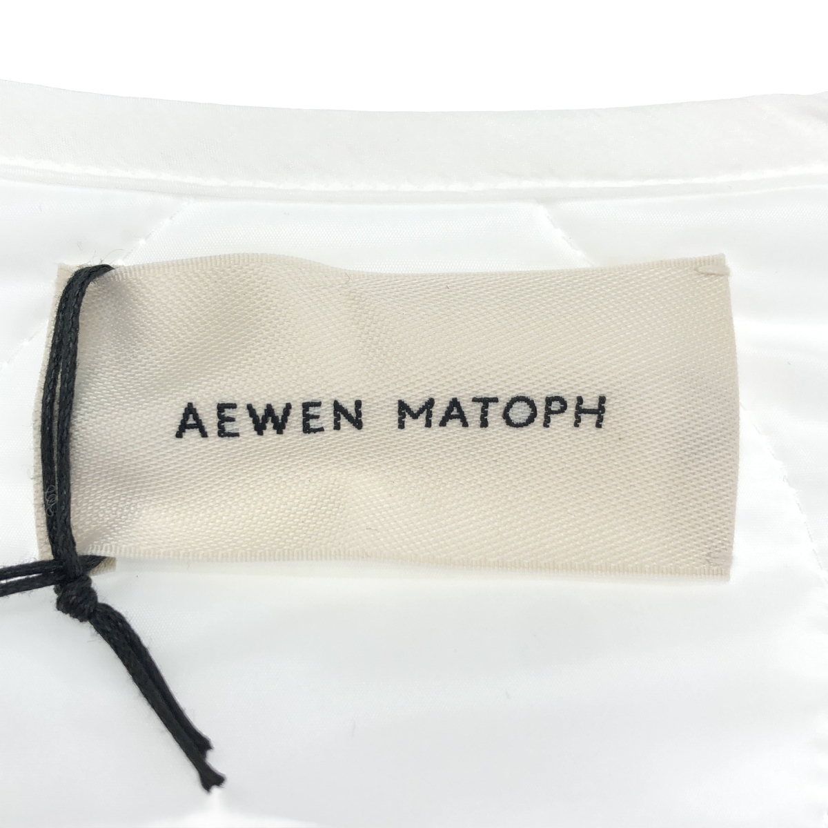 AEWEN MATOPH / イウエンマトフ キルティング ブルゾン ノーカラージャケット