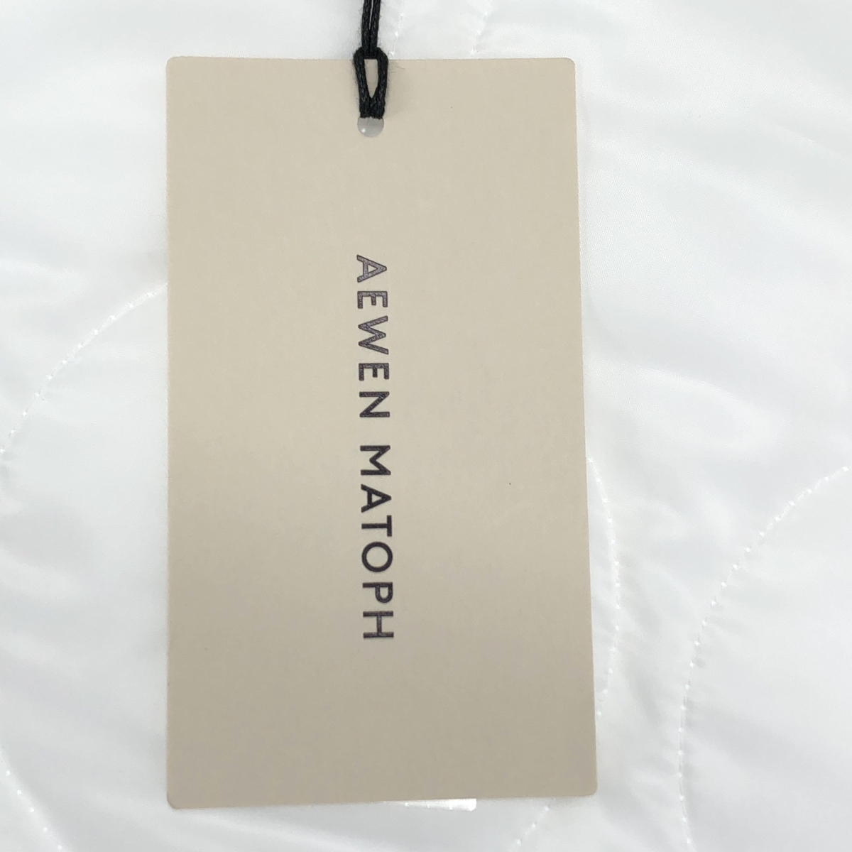 AEWEN MATOPH / イウエンマトフ キルティング ブルゾン ノーカラージャケット