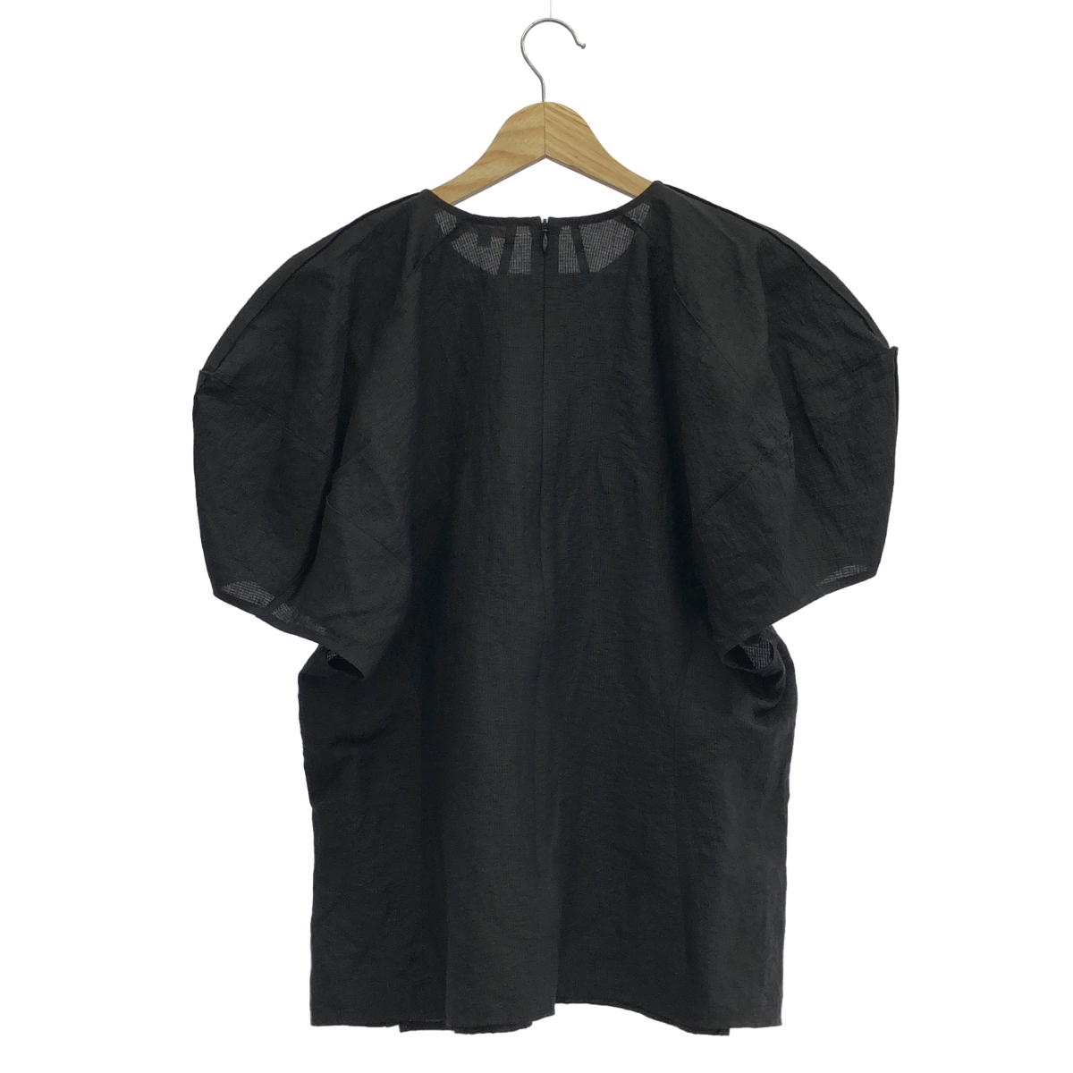 BLAMINK / ブラミンク リネン混 パフスリーブ ブラウス