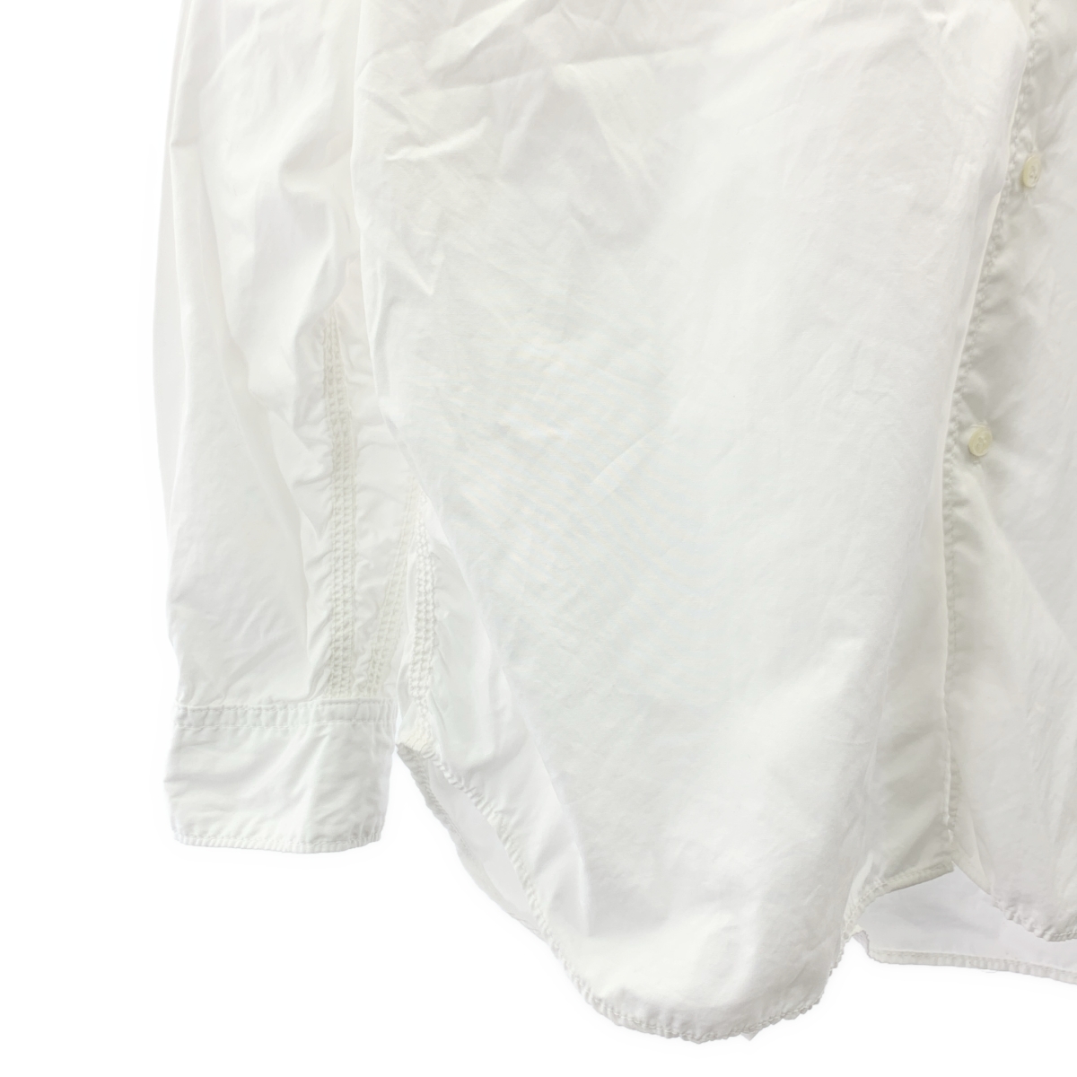 sans limite / サンリミット コットン 3本針 ボックスワイドシャツ