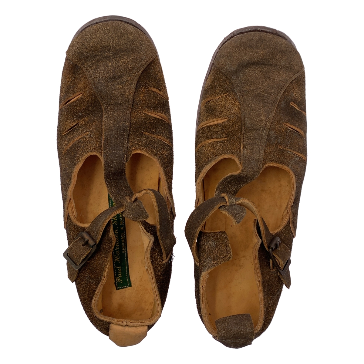 Paul Harnden / ポールハーデン PH3 / レザー Tストラップ シューズ 革靴