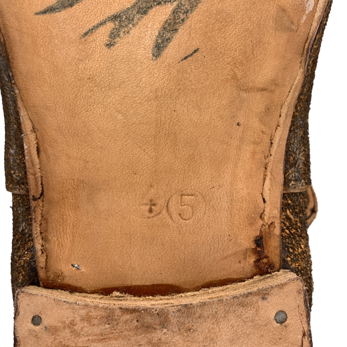 Paul Harnden / ポールハーデン PH3 / レザー Tストラップ シューズ 革靴