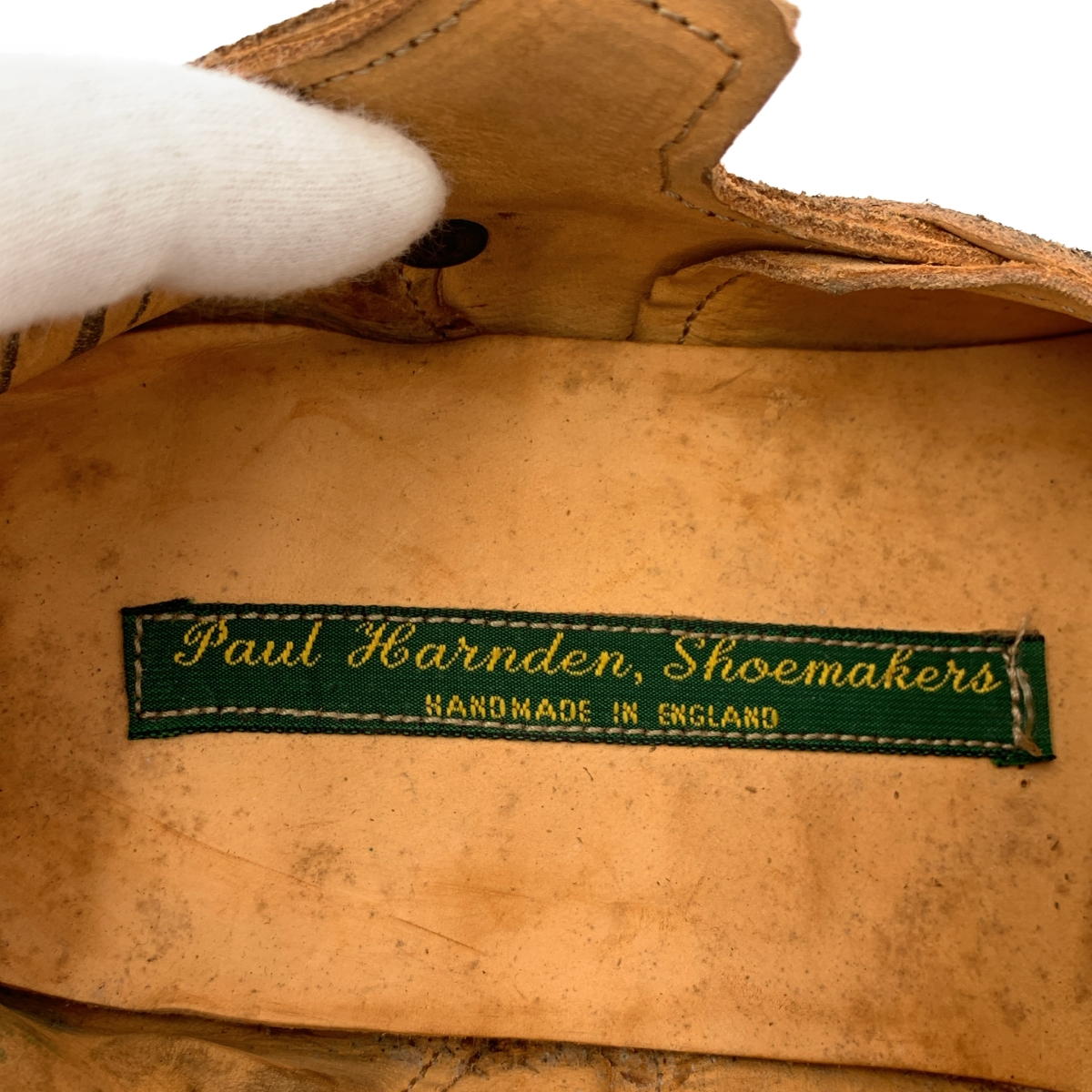 Paul Harnden / ポールハーデン PH3 / レザー Tストラップ シューズ 革靴