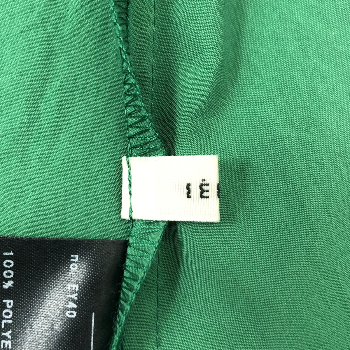 IENA / イエナ ポリエステルティアード2wayブラウス