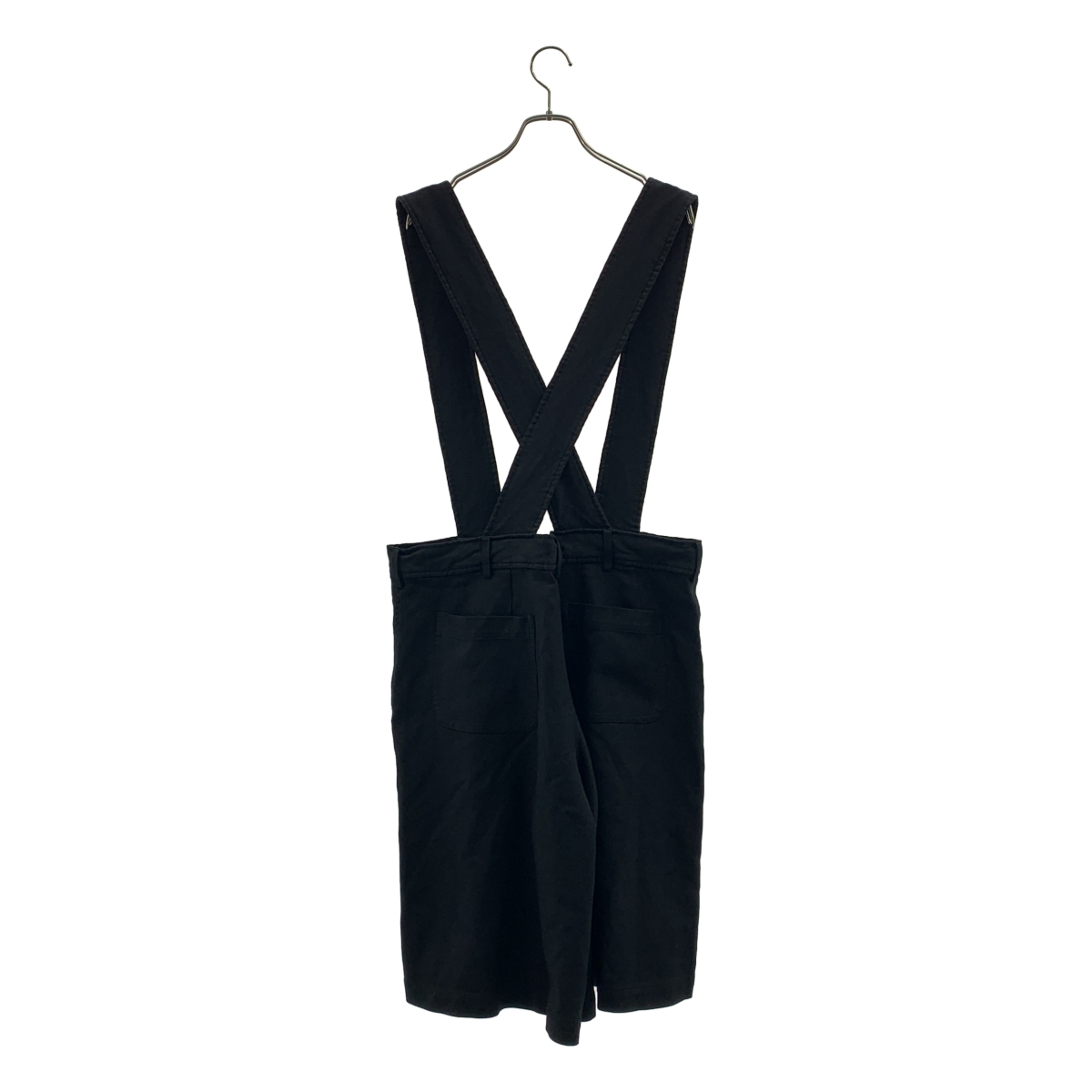 BLACK COMME des GARCONS / ブラックコムデギャルソン ポリエステル 製品加工 吊り ワイドパンツ