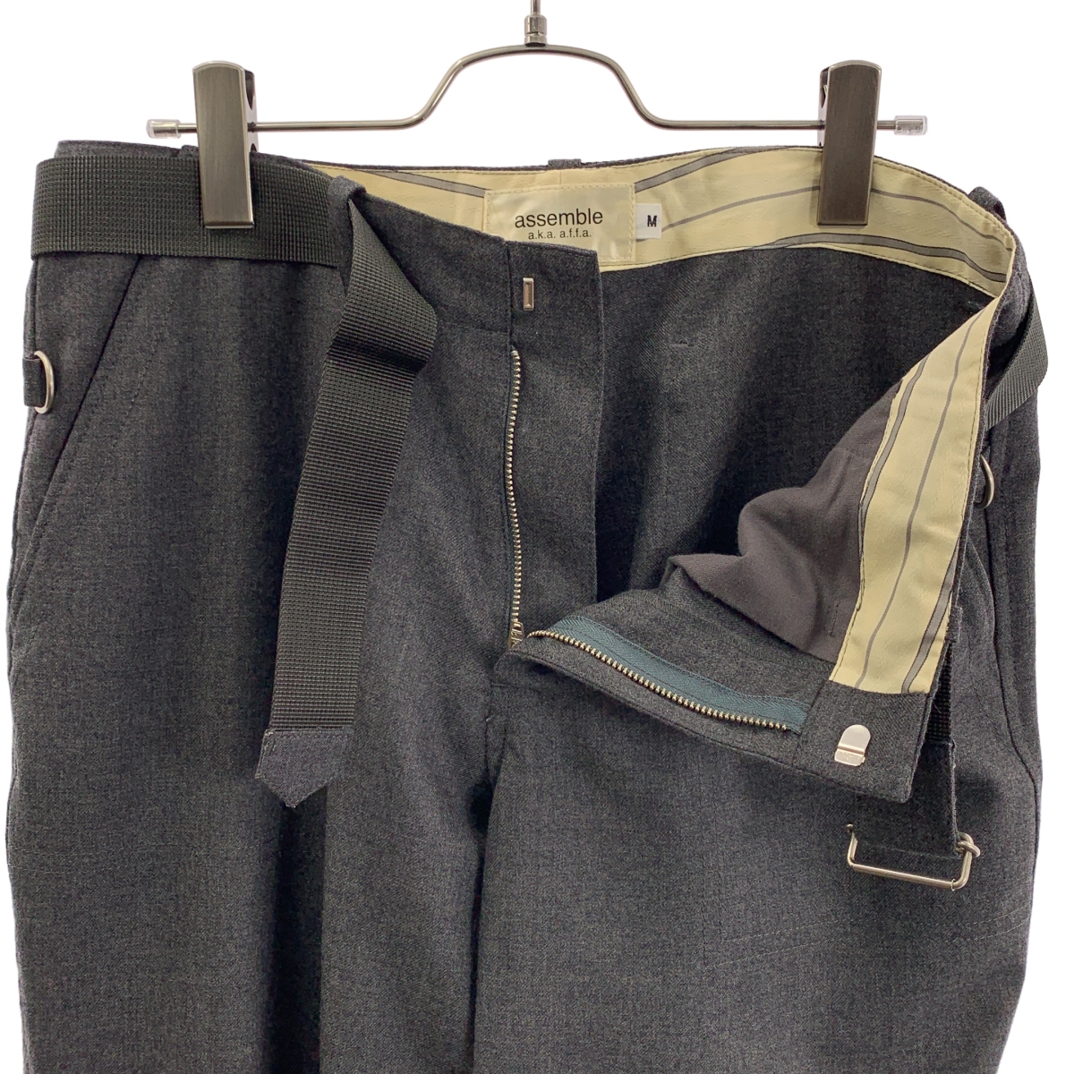 その他 ×UNDERCOVER ベルト付き ウール ボンテージパンツ