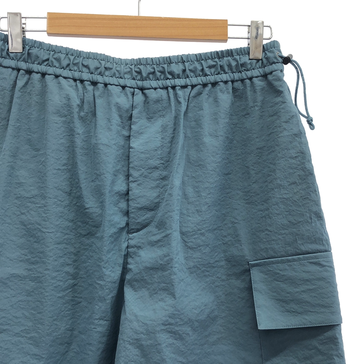 ATON / エイトン HIGH STRETCH NYLON EASY CARGO SHORTS ハイストレッチ カーゴ ショートパンツ