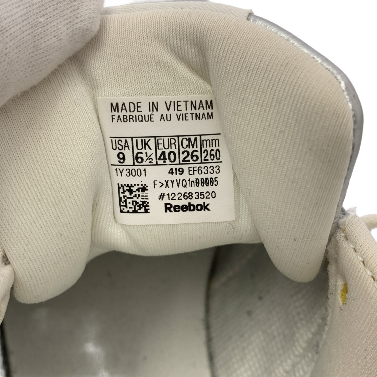 JUNYA WATANABE COMME des GARCONS / ジュンヤワタナベ × Reebok メタリック ローカット スニーカー