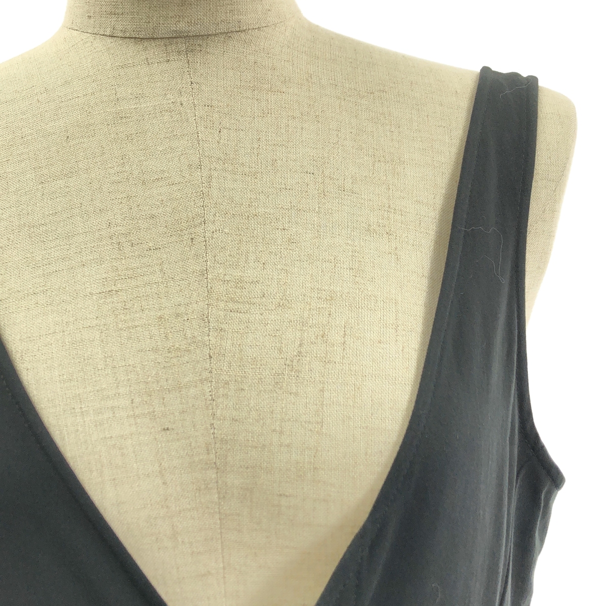 Y's / ワイズヨウジヤマモト レースアップ ギャザー ボリューム ポケット付き ドレス ワンピース