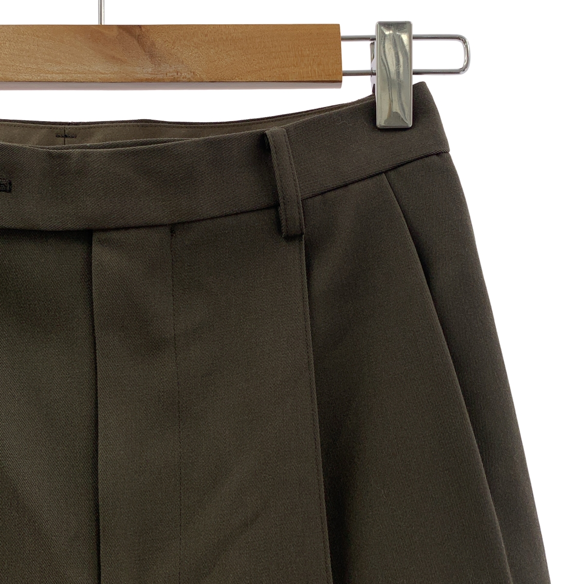 AURALEE / オーラリー LIGHT WOOL MAX GABARDINE SLACKS / Super140's リラックスフィット ワイドテーパード 2プリーツ パンツ