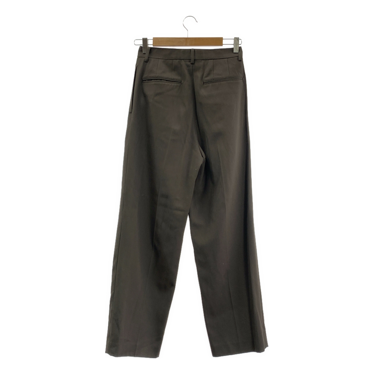 AURALEE / オーラリー LIGHT WOOL MAX GABARDINE SLACKS / Super140's リラックスフィット ワイドテーパード 2プリーツ パンツ