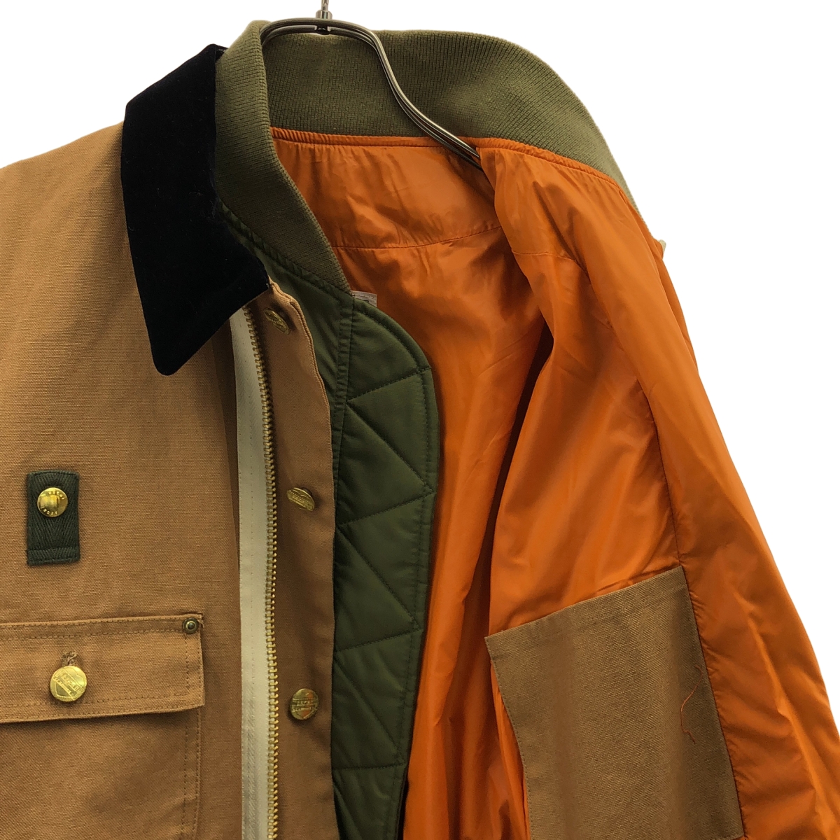 sacai / サカイ × Carhartt WIP / カーハート CanvasxMA-1 JK / ドッキング カバーオール ジャケット