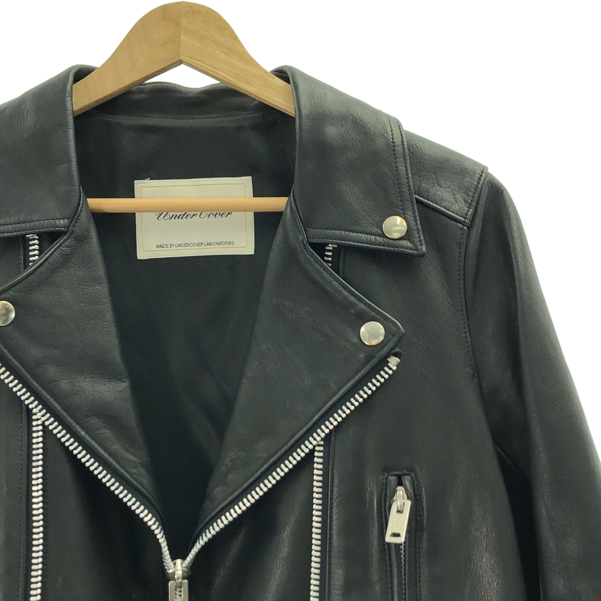 その他 牛革 カウレザー ダブルライダース ジャケット / 総裏地