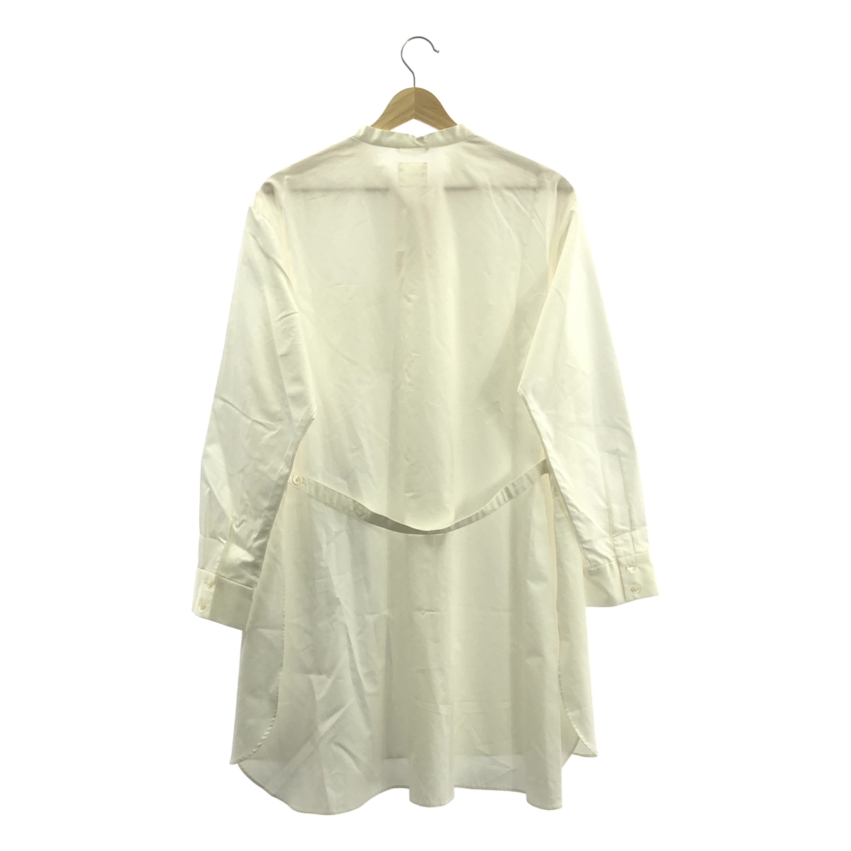 jonnlynx / ジョンリンクス Long shirts スタンドカラー コットン ロングシャツ