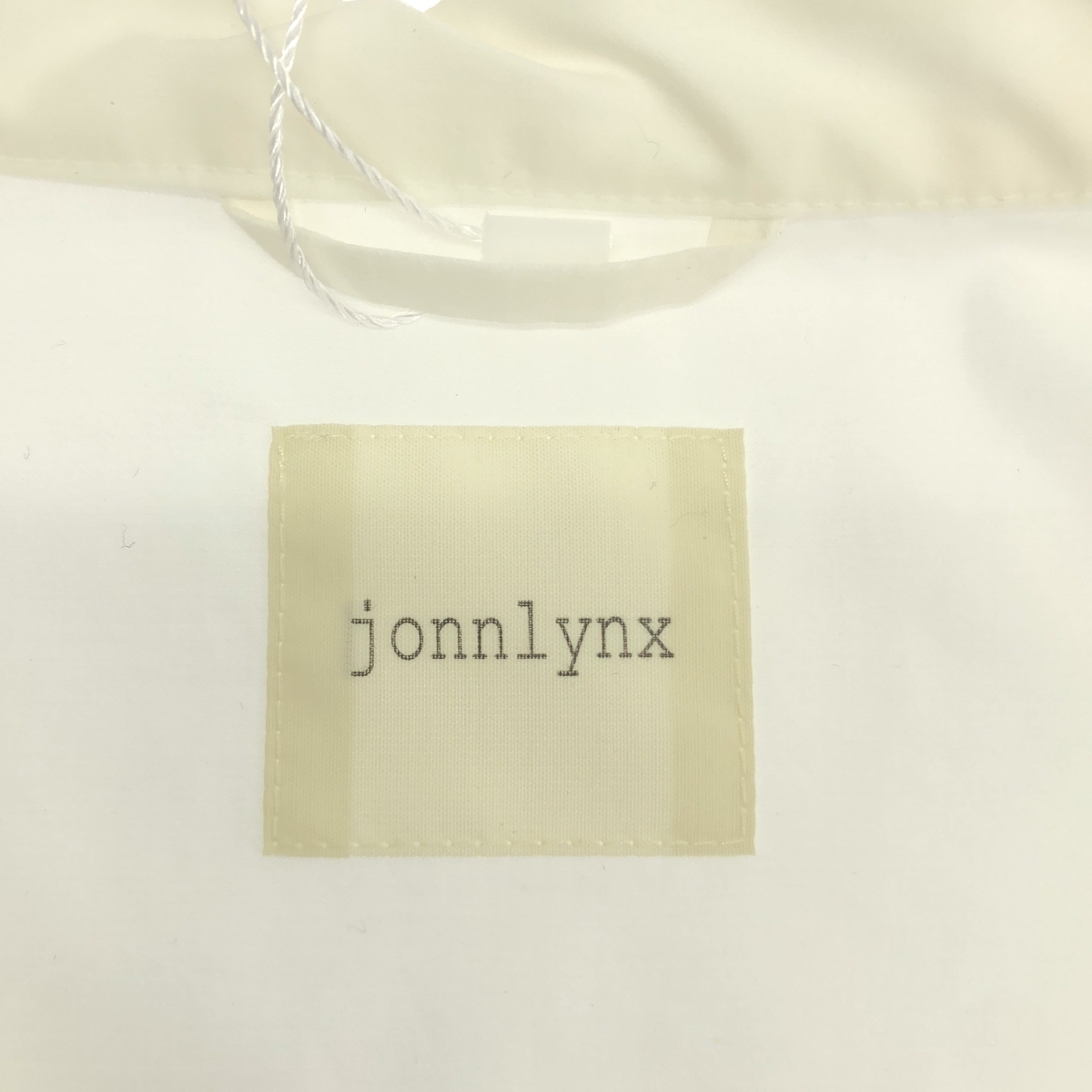 jonnlynx / ジョンリンクス Long shirts スタンドカラー コットン ロングシャツ