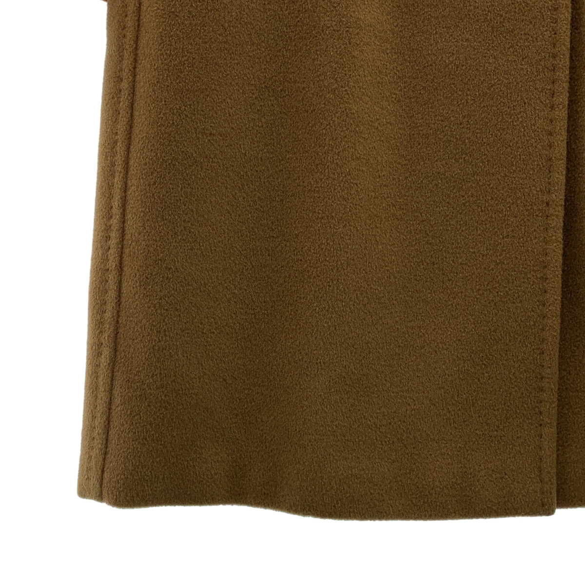 Max Mara / マックスマーラ カシミヤ混 ウール ロゴ裏地 ロングコート