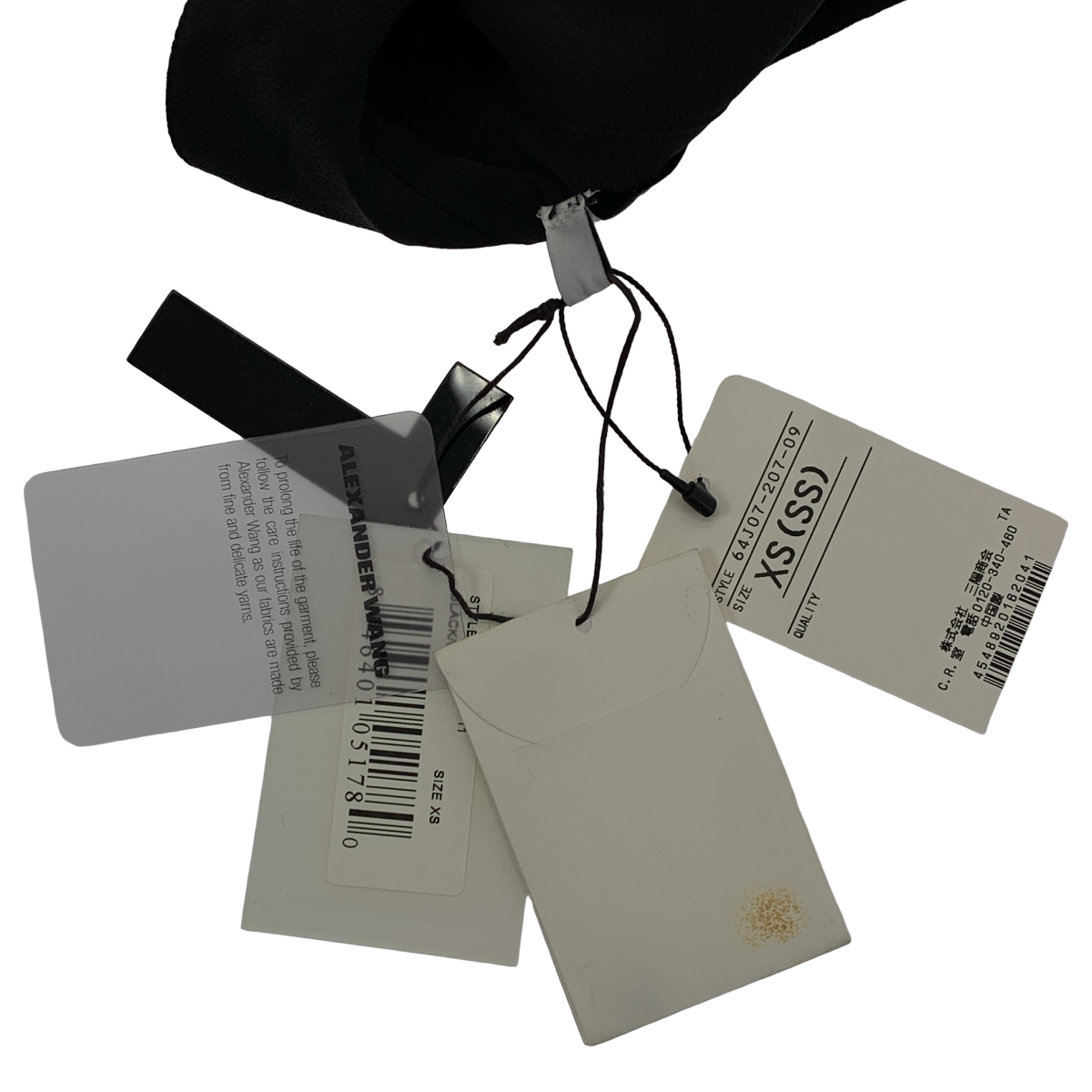 T by Alexander Wang / ティーバイアレキサンダーワン silk 100% / シルク ノースリーブ シャツ ドレス ワンピース