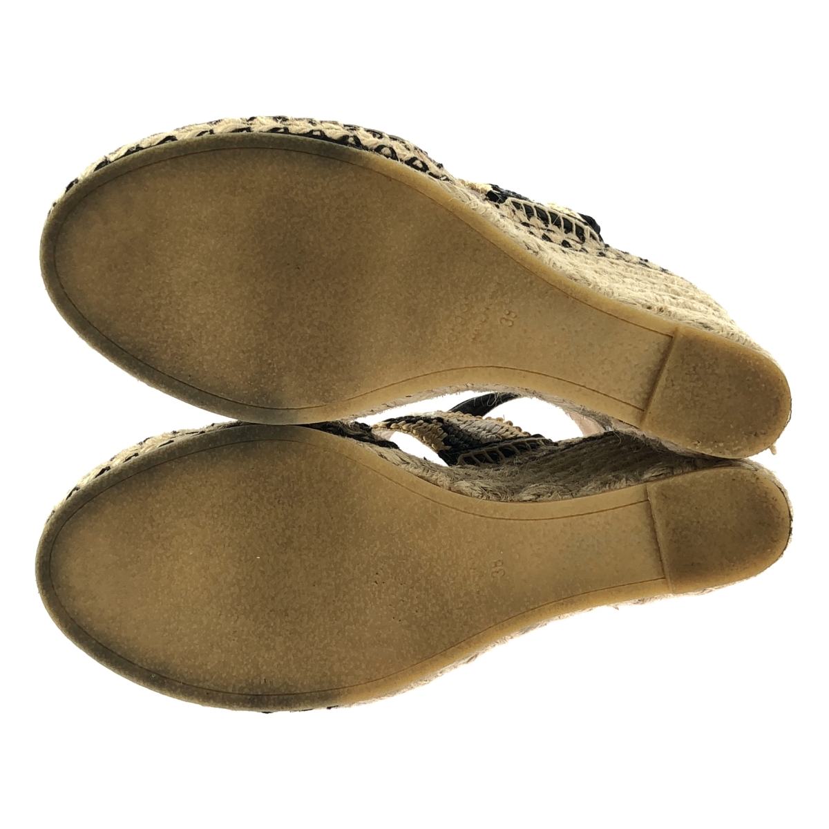 sergio rossi / セルジオロッシ SR RIMINI 085 ウェッジソール サンダル