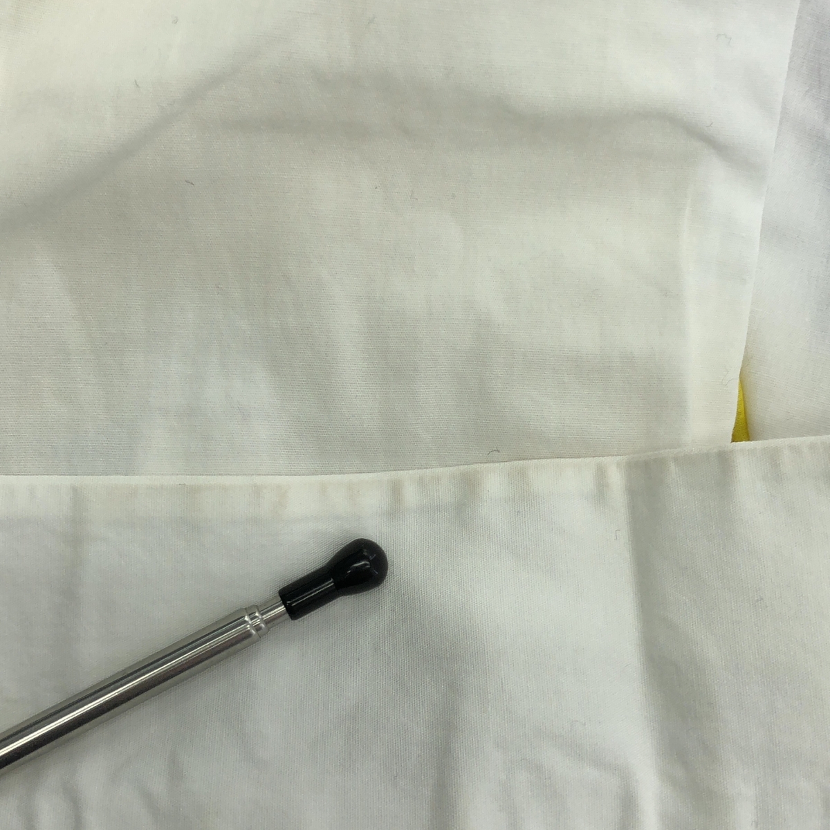 tricot COMME des GARCONS / トリココムデギャルソン 異素材 切替 丸襟 パッチワーク シャツ ブラウス