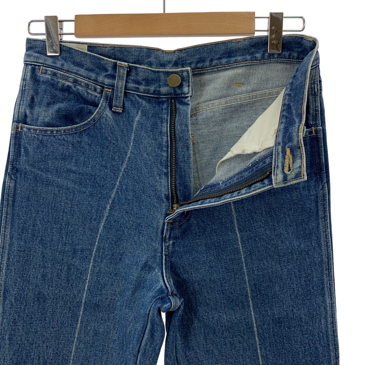 FUMIKA UCHIDA / フミカウチダ センタープレス カットオフ デニムパンツ