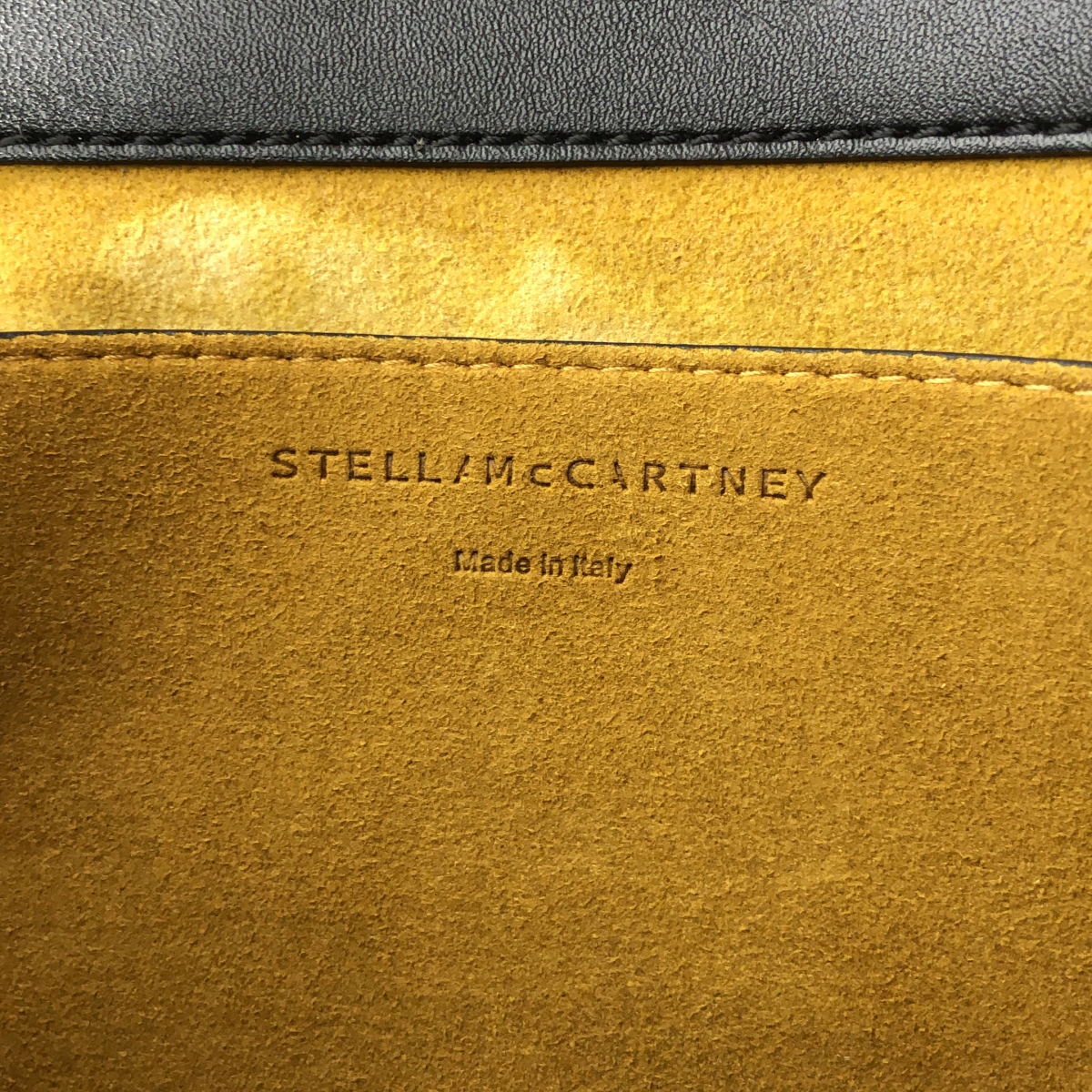 STELLA McCARTNEY / ステラマッカートニー LOGO Marlee Eco Soft Alter Mat Flap Shoulder BAG / ロゴ ハーフムーン ショルダー バッグ