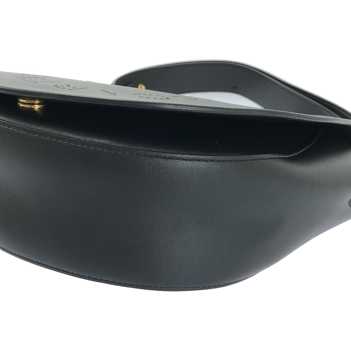 STELLA McCARTNEY / ステラマッカートニー LOGO Marlee Eco Soft Alter Mat Flap Shoulder BAG / ロゴ ハーフムーン ショルダー バッグ