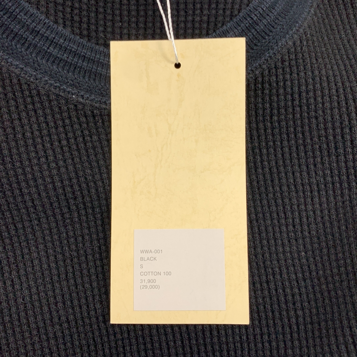 その他 WAFFLE l/s waffle thermal tee ロングスリーブ ワッフル サーマルTシャツ