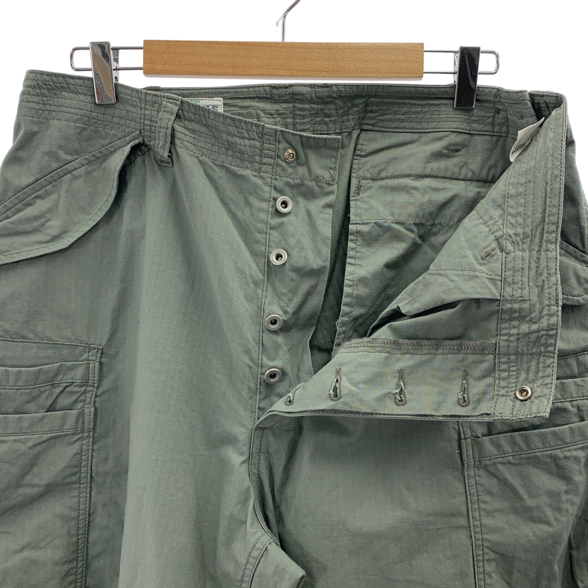 SASSAFRAS / ササフラス コットン ナイロン カーゴパンツ